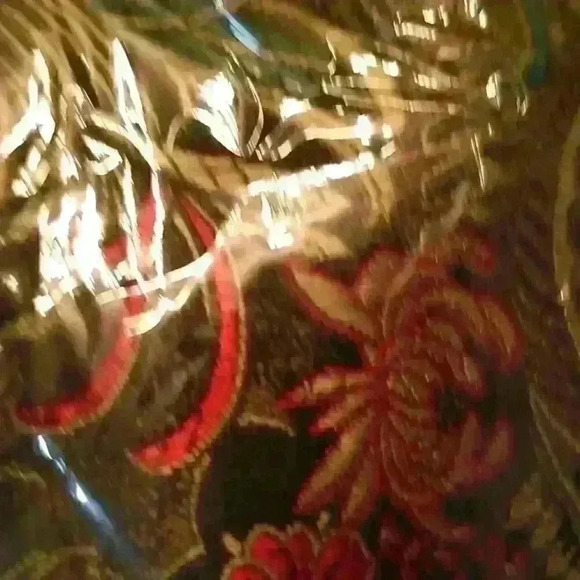 Silk wallet with snap and - Picture 3 of 3